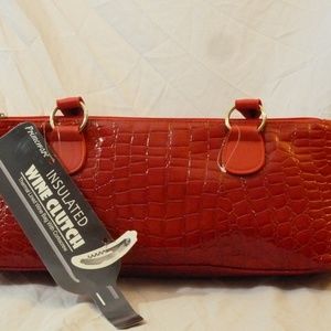 travel wine clutch
